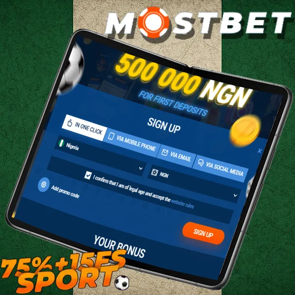 Mostbet registration